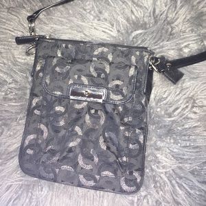 Used coach cross body bag